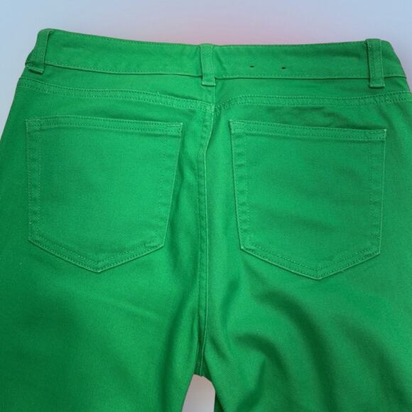 CHAPS Women’s 4 Green Capri Jeans - Picture 3 of 4